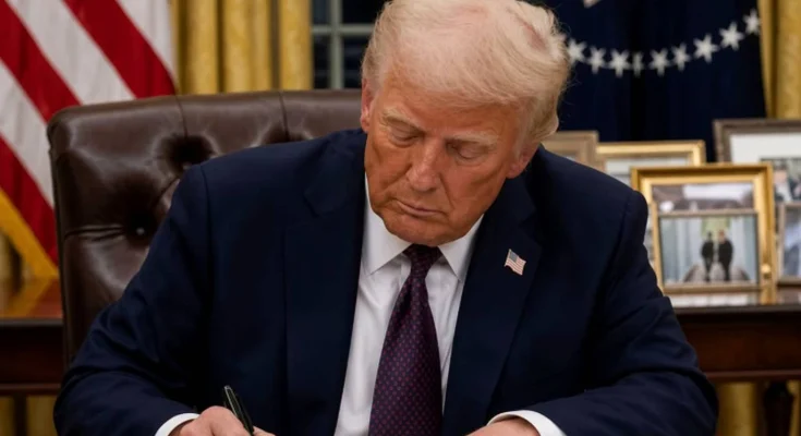 Trump executive order financial system immigration