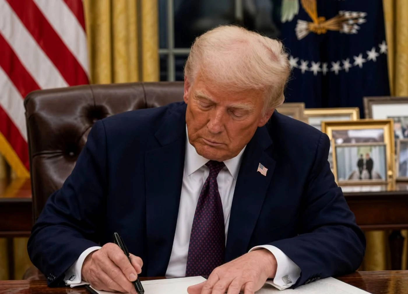 Trump Signs Order Aimed At Preventing Illicit Financial Activity