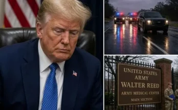 Trump health report Walter Reed